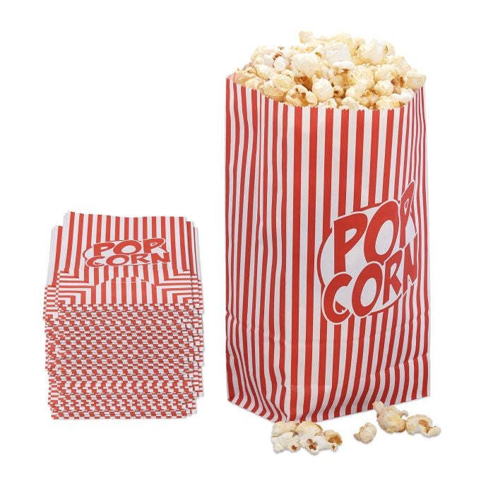 Retro popcorn tube 100-pack