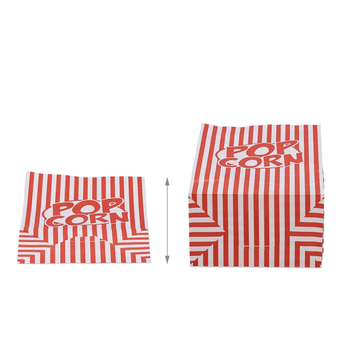 Retro popcorn tube 100-pack