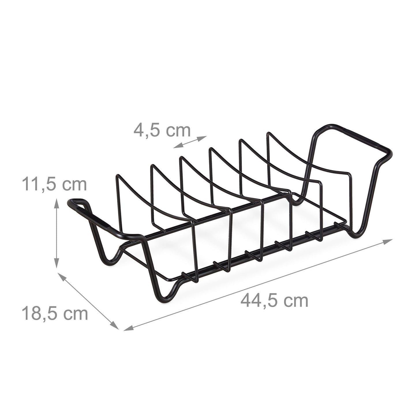 Rib holder for the grill