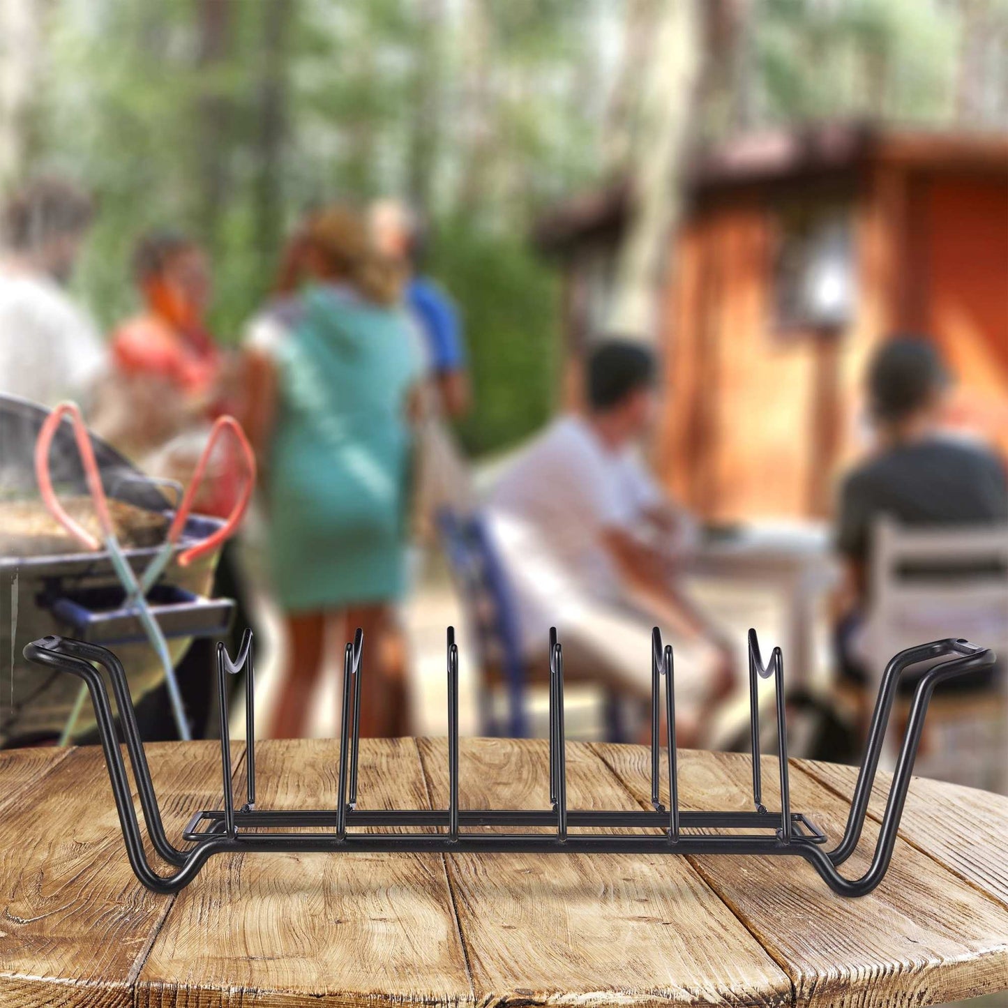 Rib holder for the grill