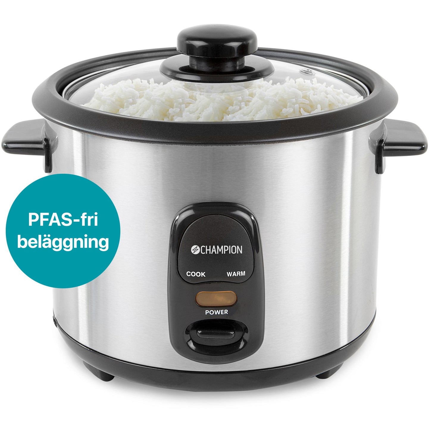 Rice cooker Ceramic 1.5L 500W RK500 Stainless