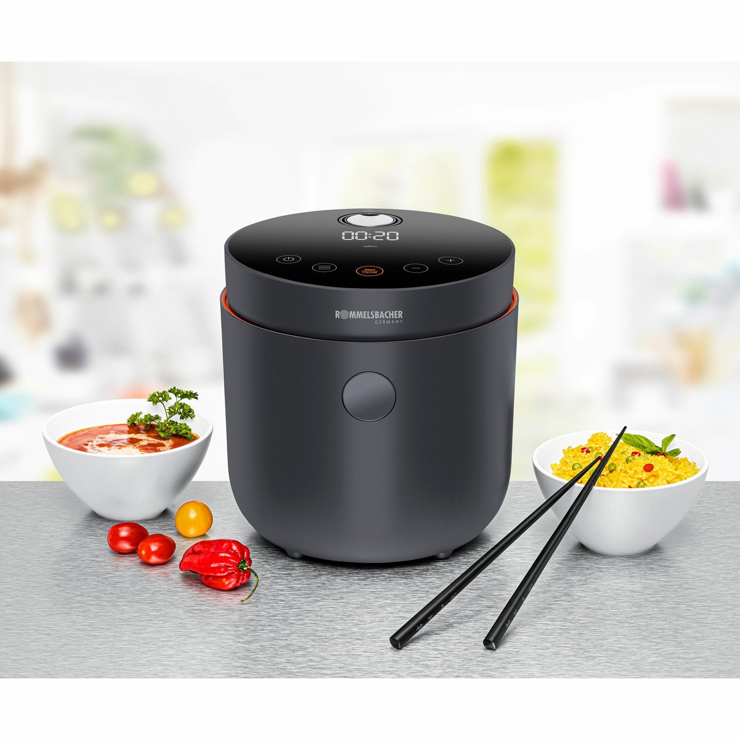 Rice cooker Risa MRK 500 also Soup&Steaming 1.5l 6 pers