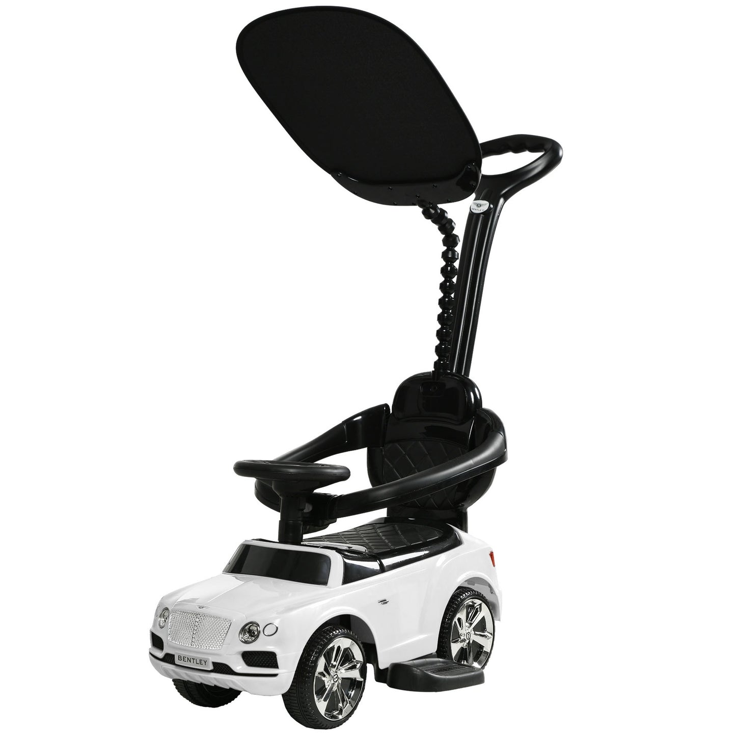 Ride-on car with push bar, 3-in-1, tip protection, 1-3 years