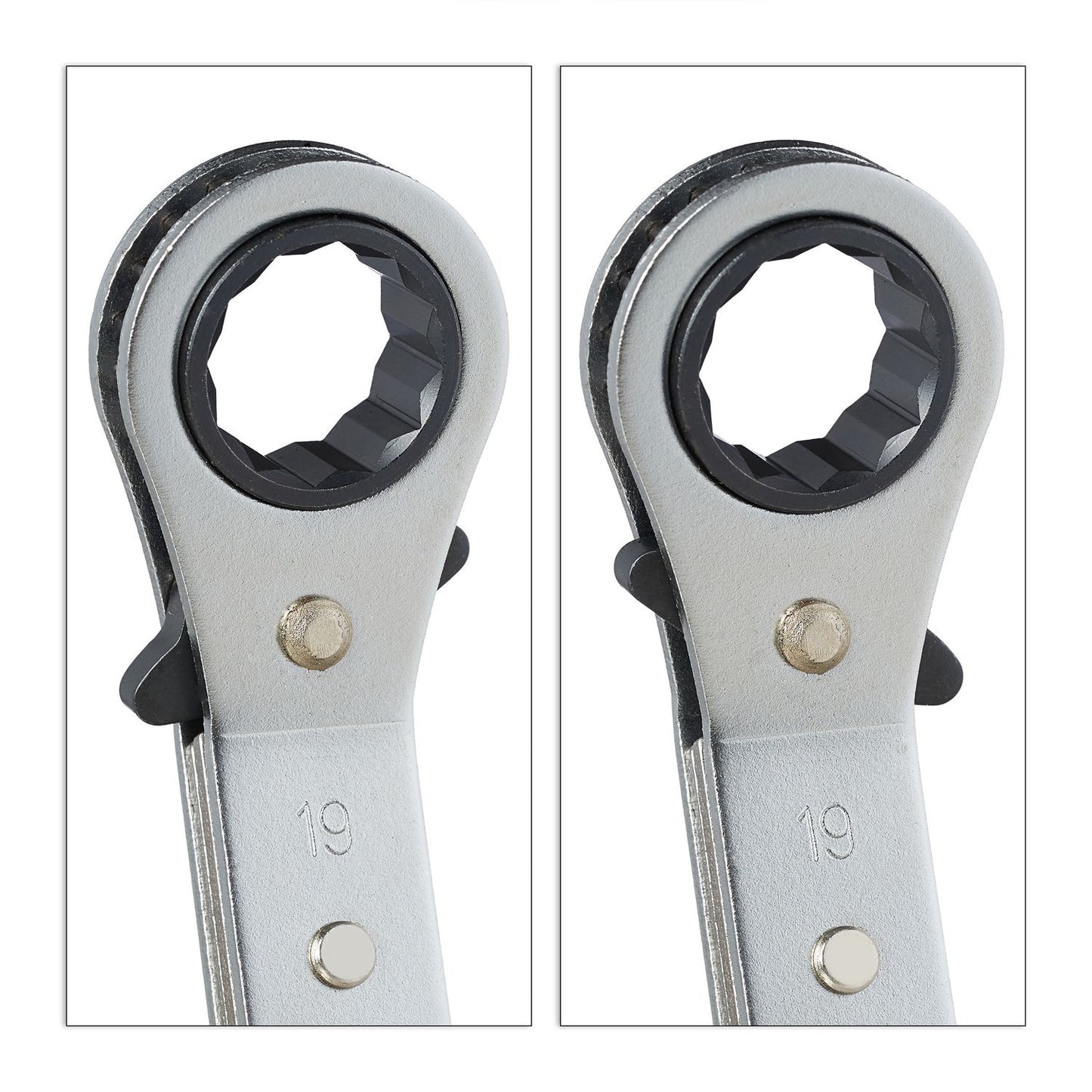 Ring lock wrench set 6 parts