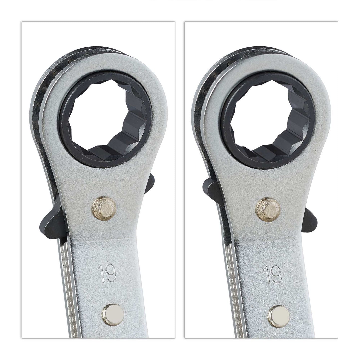 Ring lock wrench set 6 parts