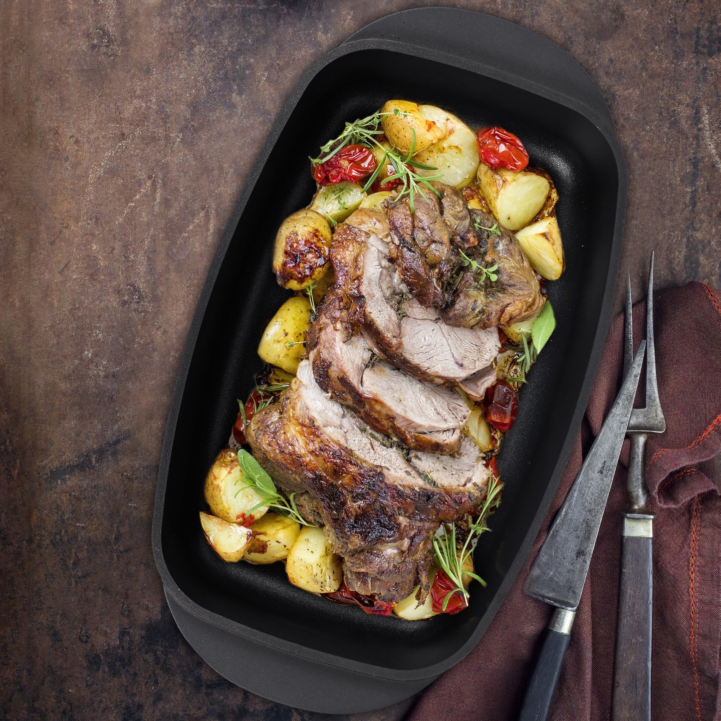 Roasting Pan With Lid