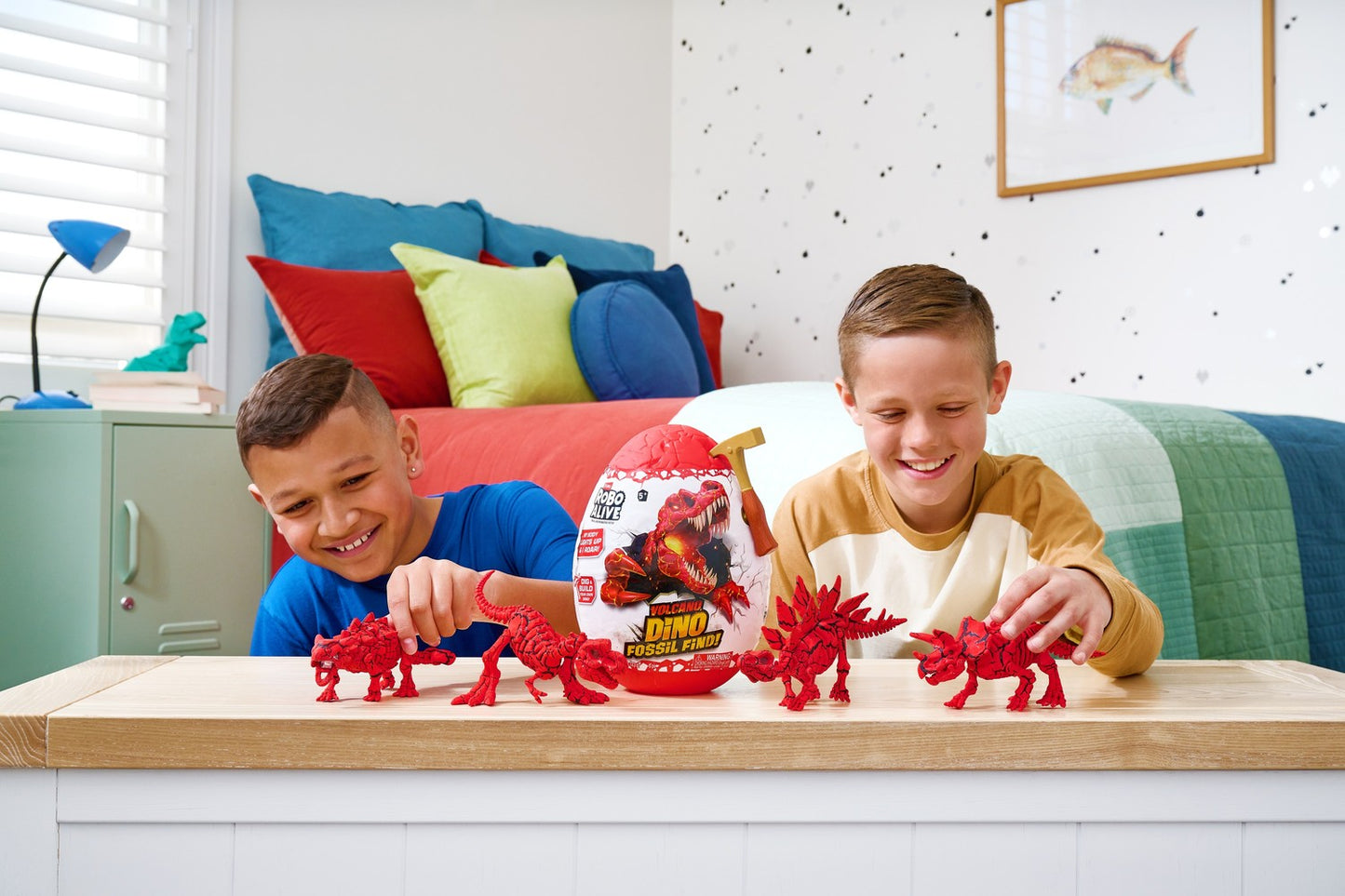 Roboalive Interactive Toy Dino Fossil Find Surprise Egg