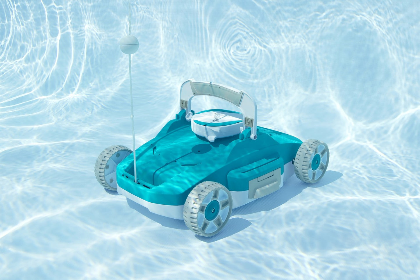 Robotic Pool Vacuum, Wireless, 90-Minute Runtime
