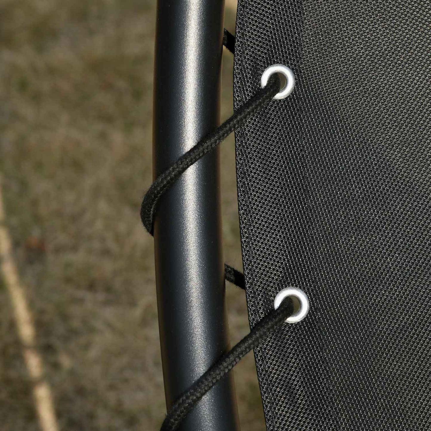 Rocking chair with roof for garden or office, dark grey
