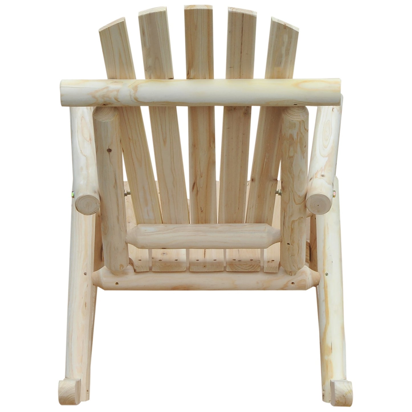 Garden rocking chair – Relaxing natural spruce wood