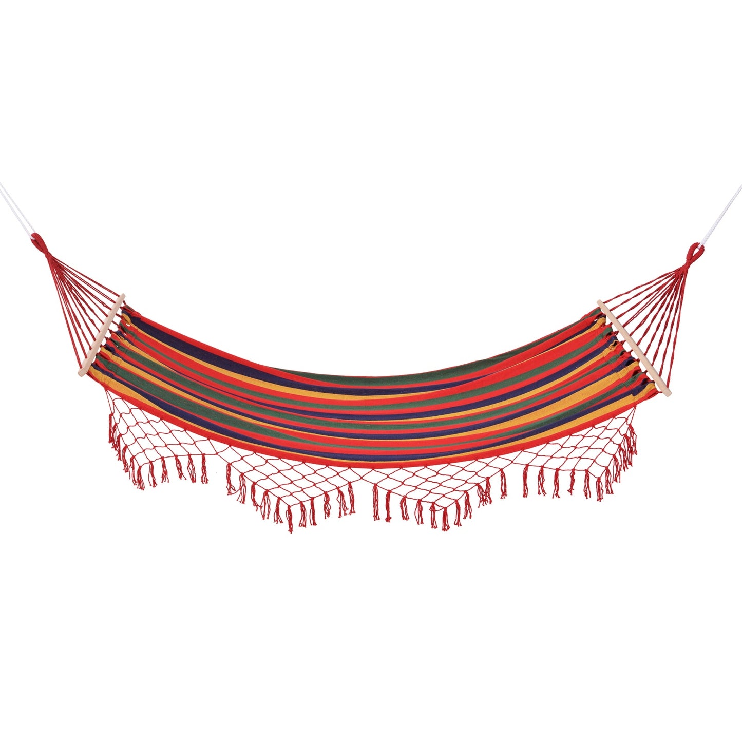 Weather Resistant UV Resistant Cotton Polyester Hammock, 2x1M, 150kg Capacity