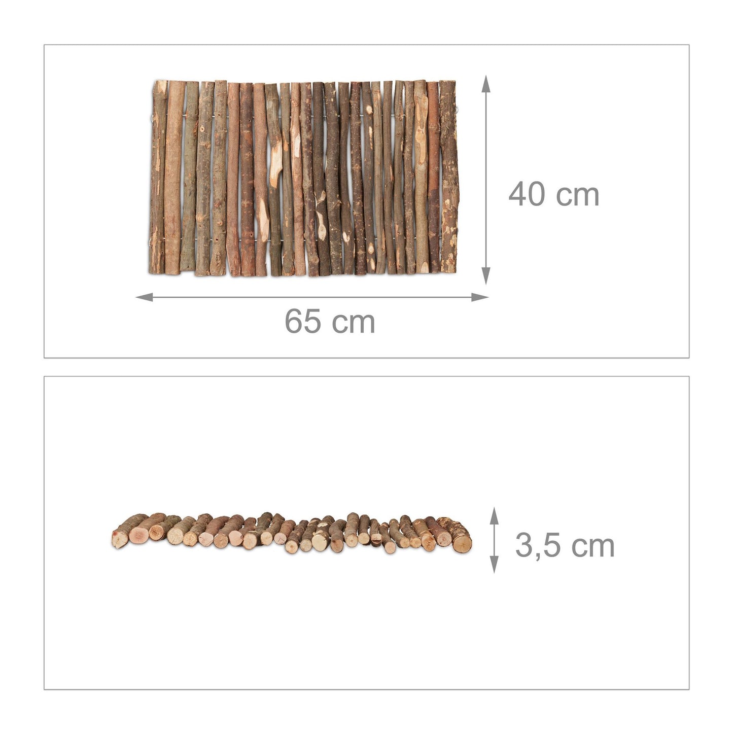 Rodent bridge in wood 40 x 65 cm