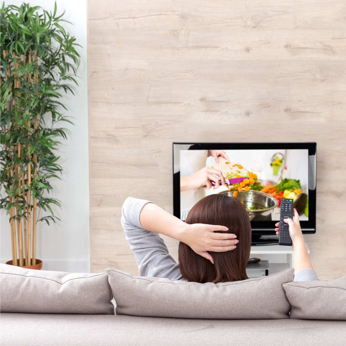 Rollable TV bench