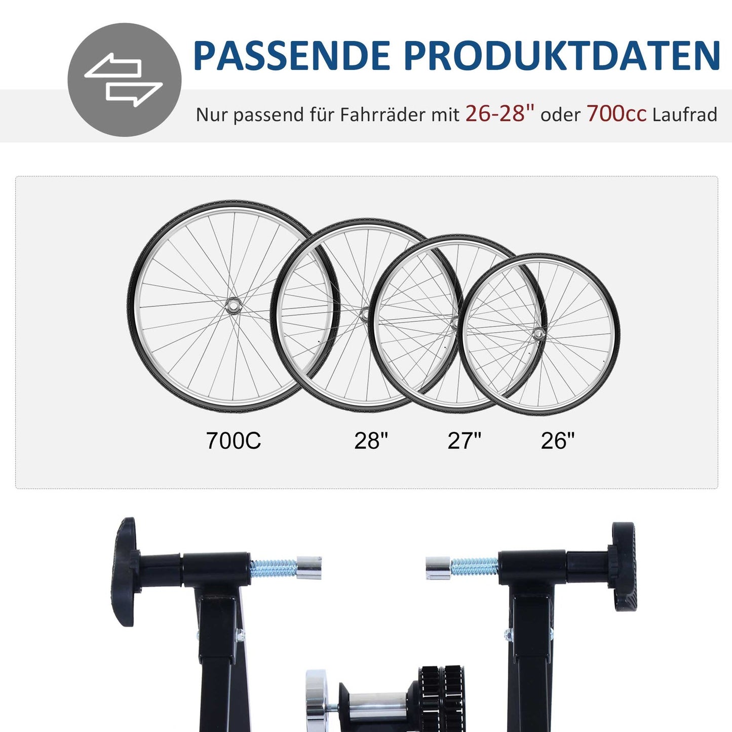 Indoor bike roller trainer with magnetic brake, foldable