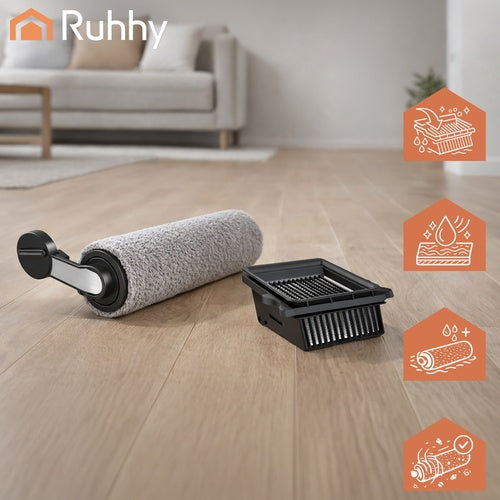Roller and HEPA filter for the 24860 Ruhhy vacuum cleaner
