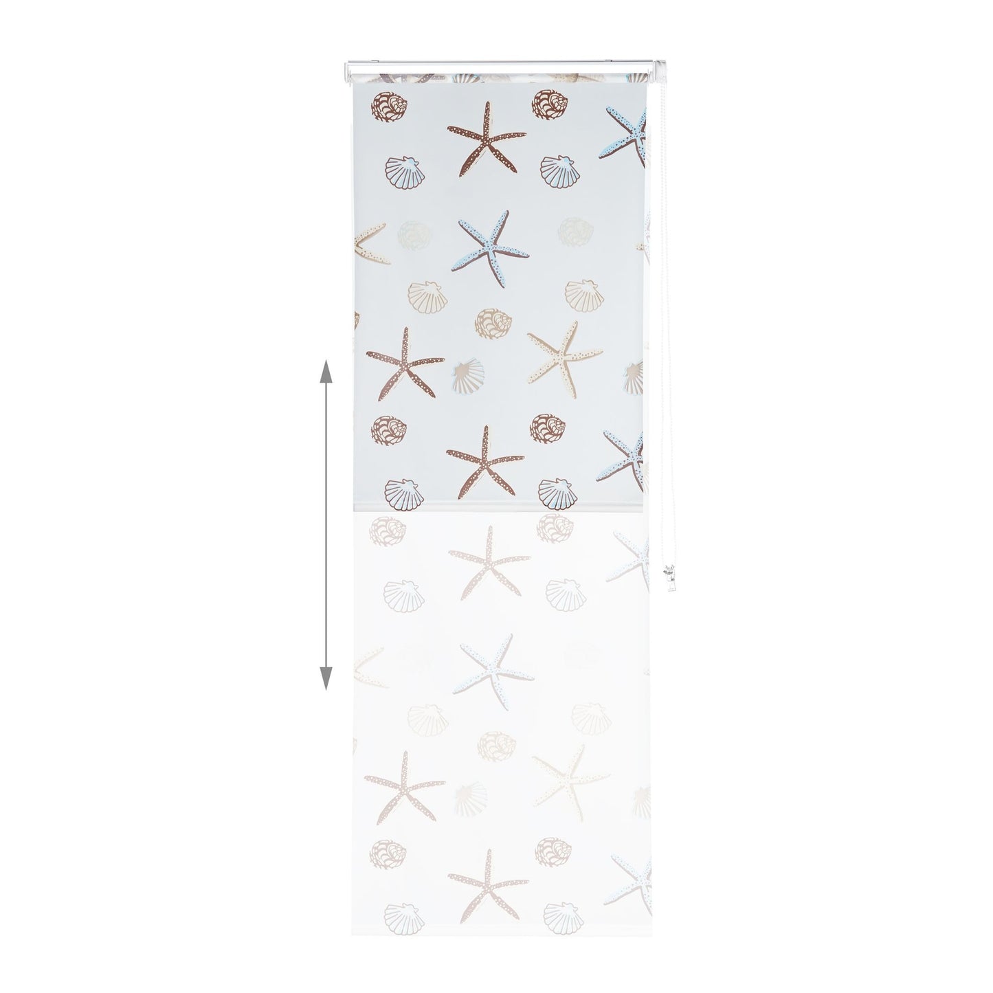 Roller blind for shower OCEAN