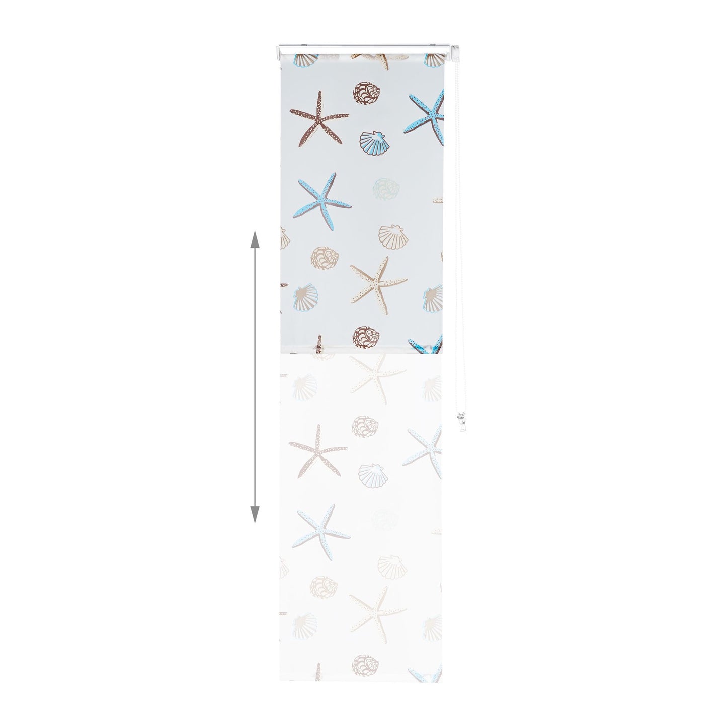 Roller blind for shower OCEAN