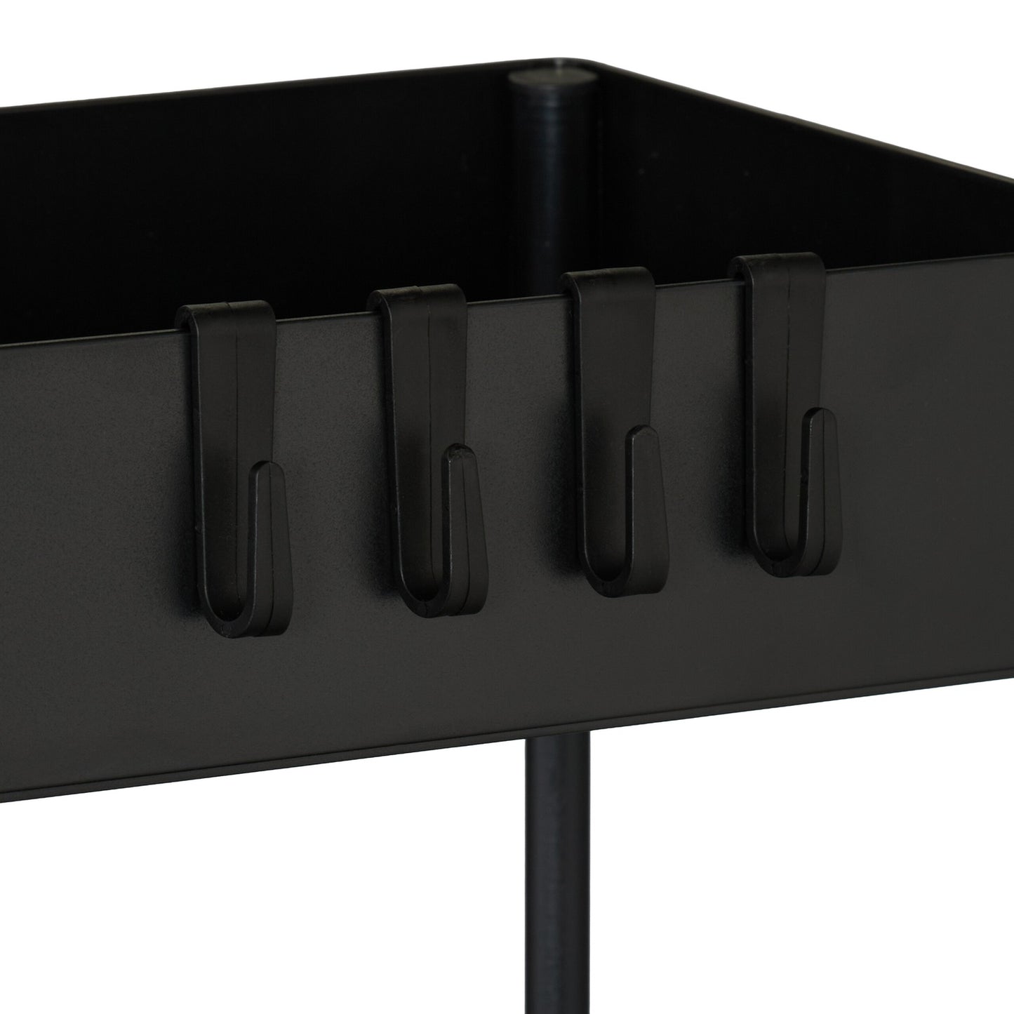 Rolling Cart with 4 Levels – Kitchen & Bathroom Storage