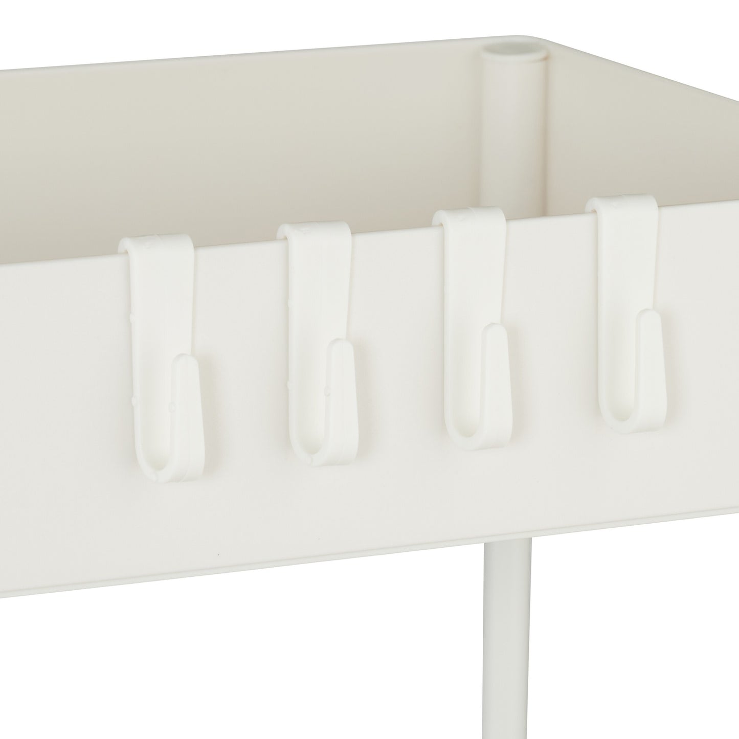 Rolling Cart with 4 Levels, Multi-Purpose Storage