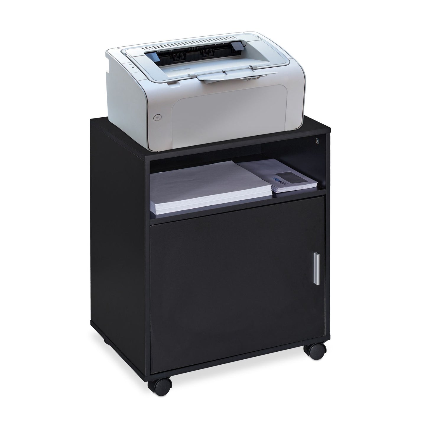 Rolling case with 3 compartments