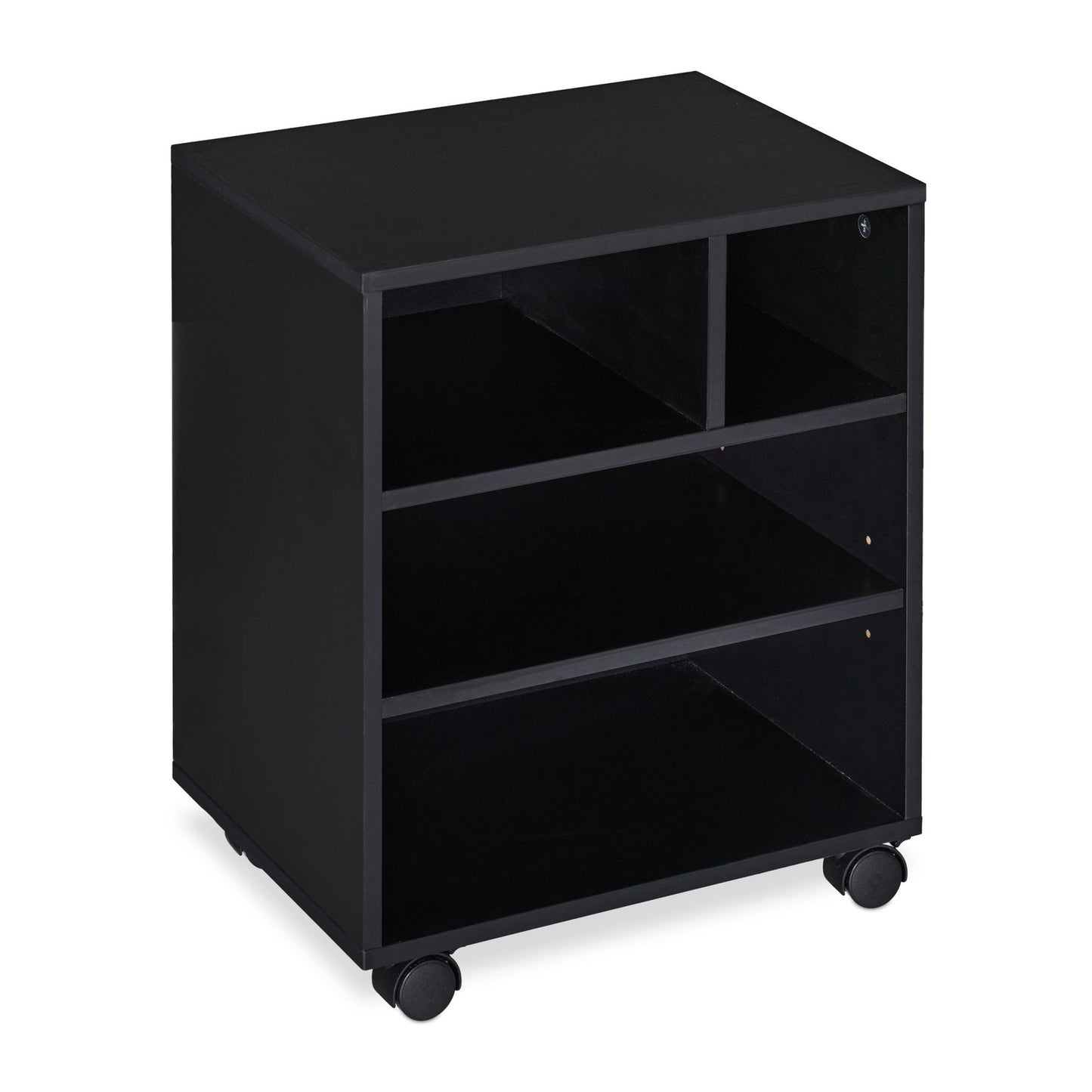 Rolling case with 4 compartments
