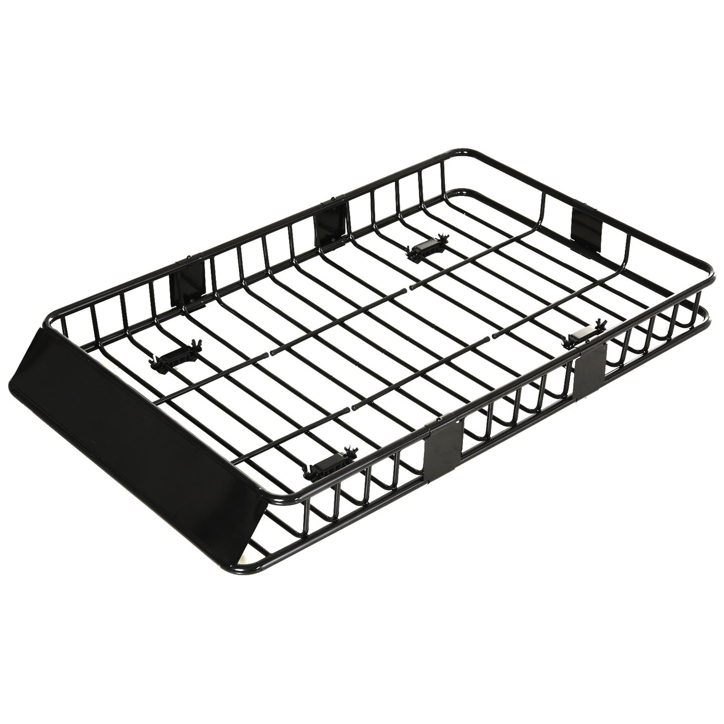 Universal Roof Rack Basket, Metal, Adjustable, 162x99x16 cm