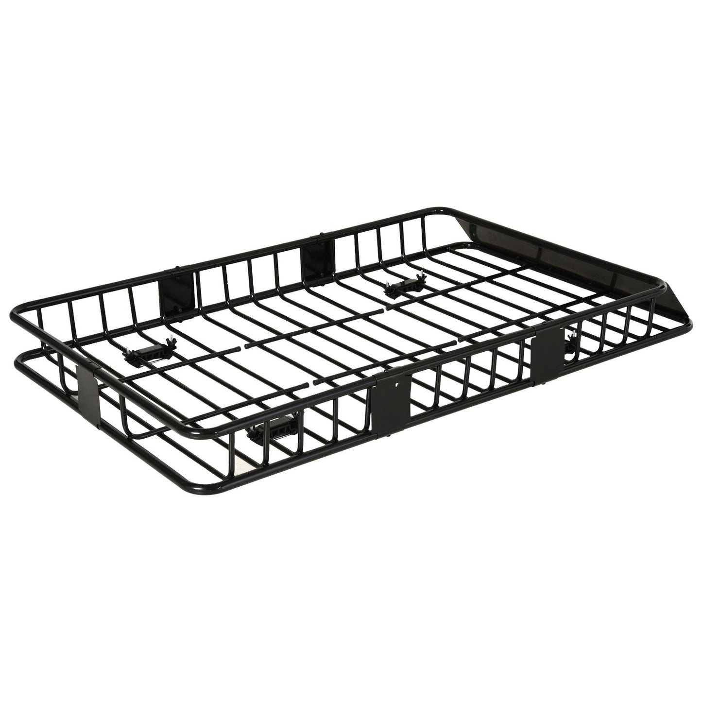 Universal Roof Rack Basket, Metal, Adjustable, 162x99x16 cm