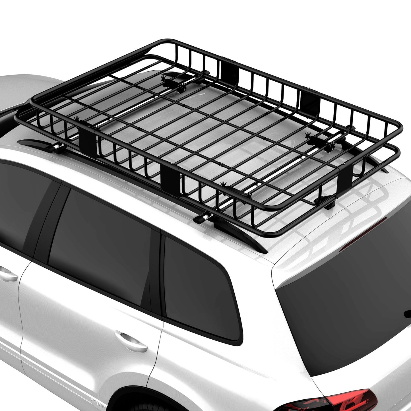 Universal Roof Rack Basket, Metal, Adjustable, 162x99x16 cm
