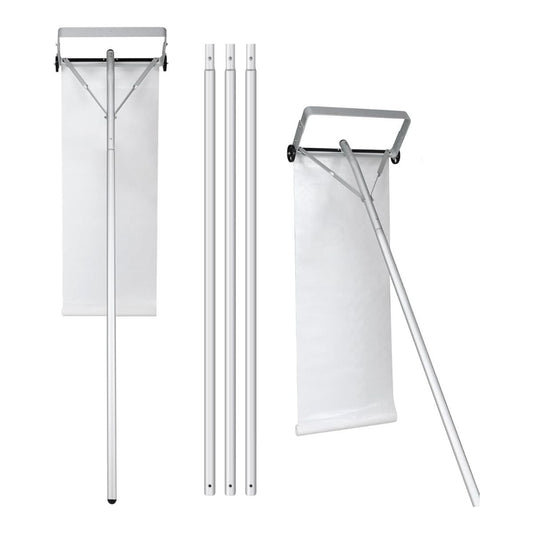 Roof snow clearer with wheels aluminum roof snow shovel snow shovel roof clearer