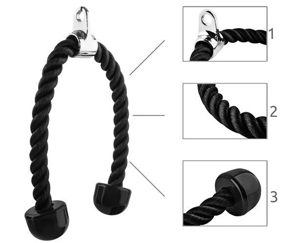 Rope - handle for the lift