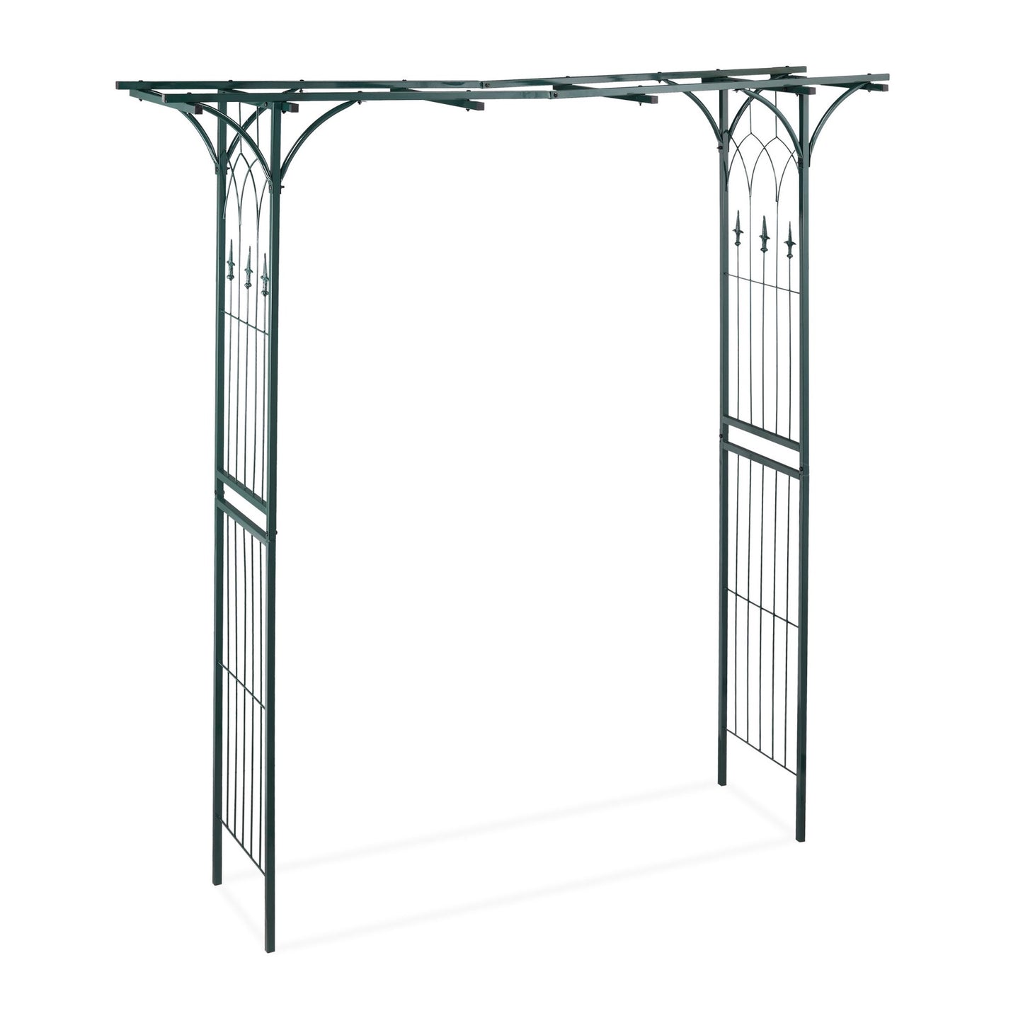 Rose arch in metal