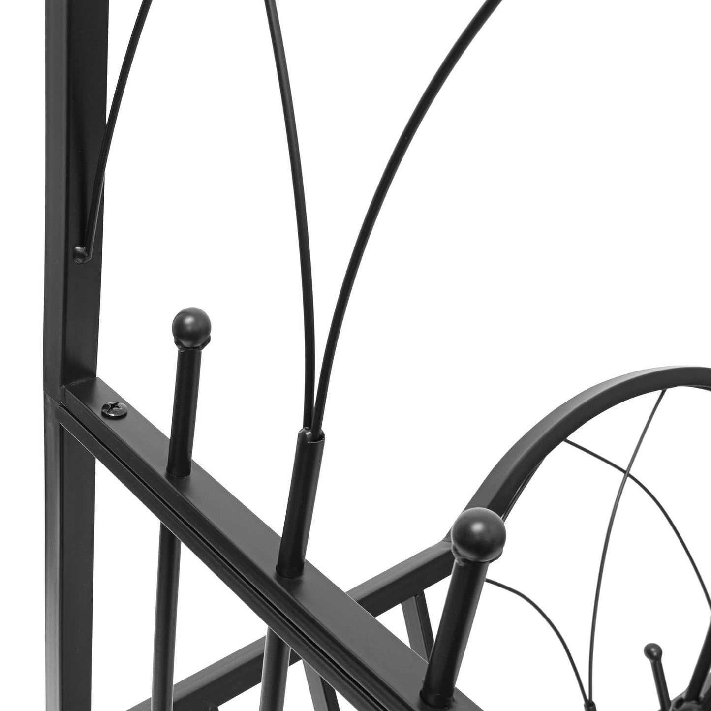 Rose arch with bench