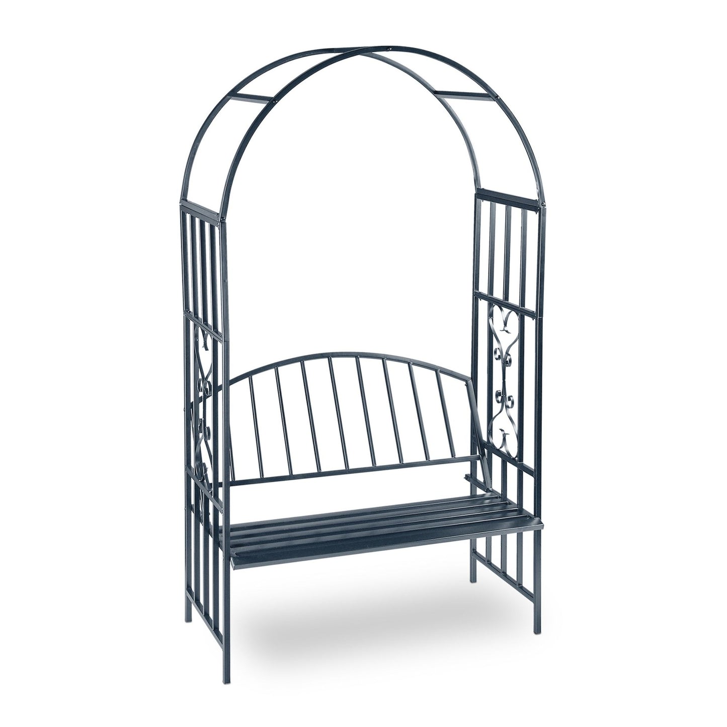 Rose arch with bench seat for 2