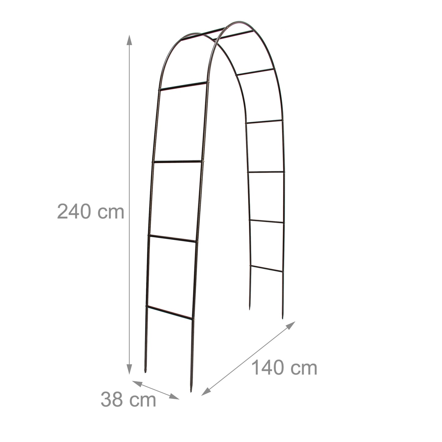Rosenbåge garden 240 cm