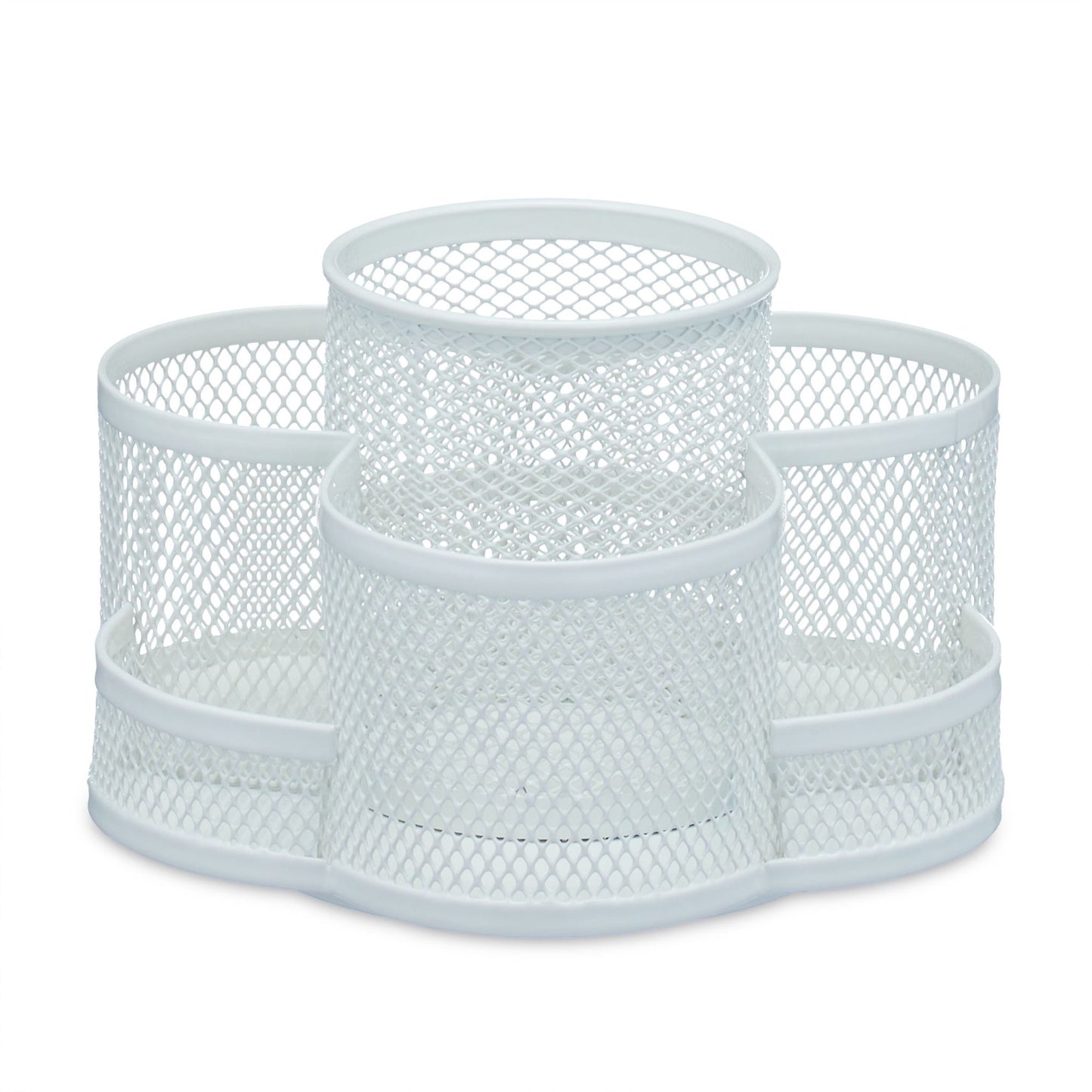 Rotatable pen holder with 7 compartments