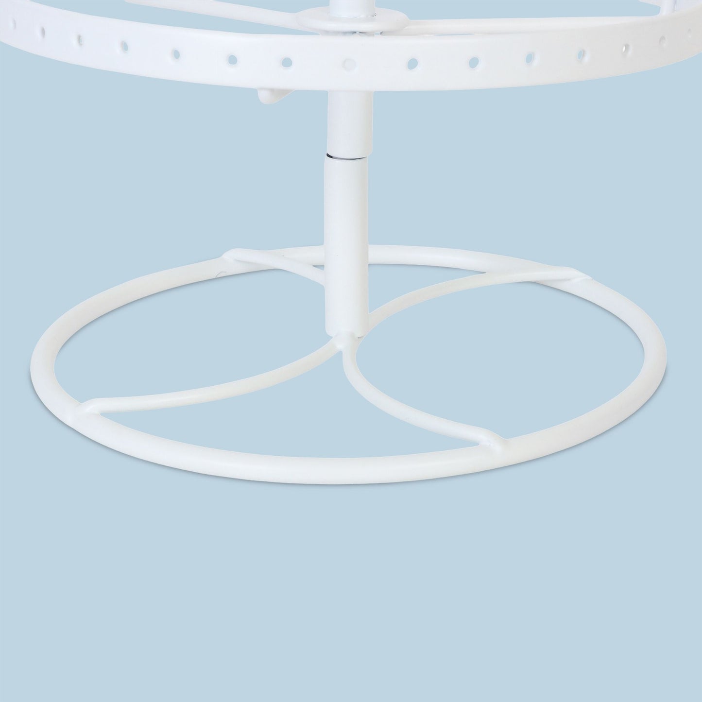 Rotating Earring Holder – 168 Slots, 4 Tiers, Iron Frame