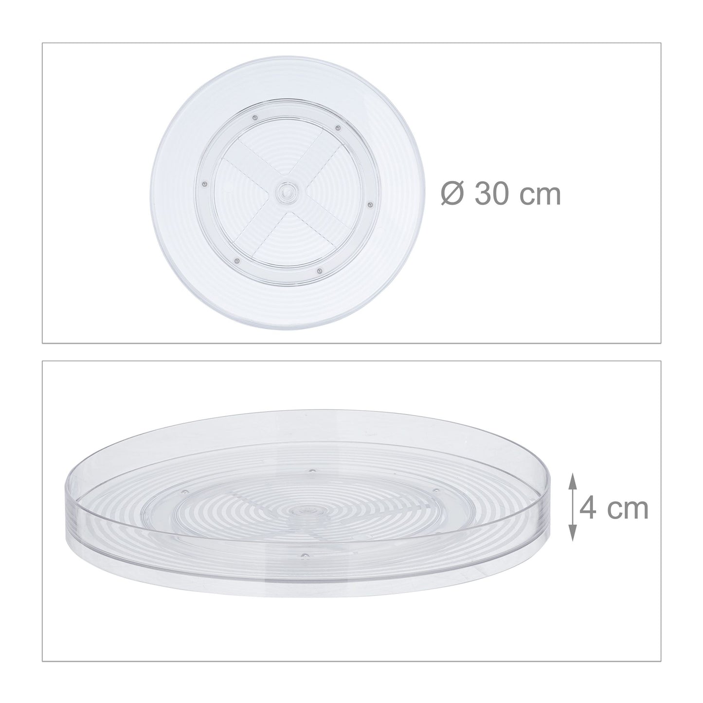 Rotating Plastic Organiser
