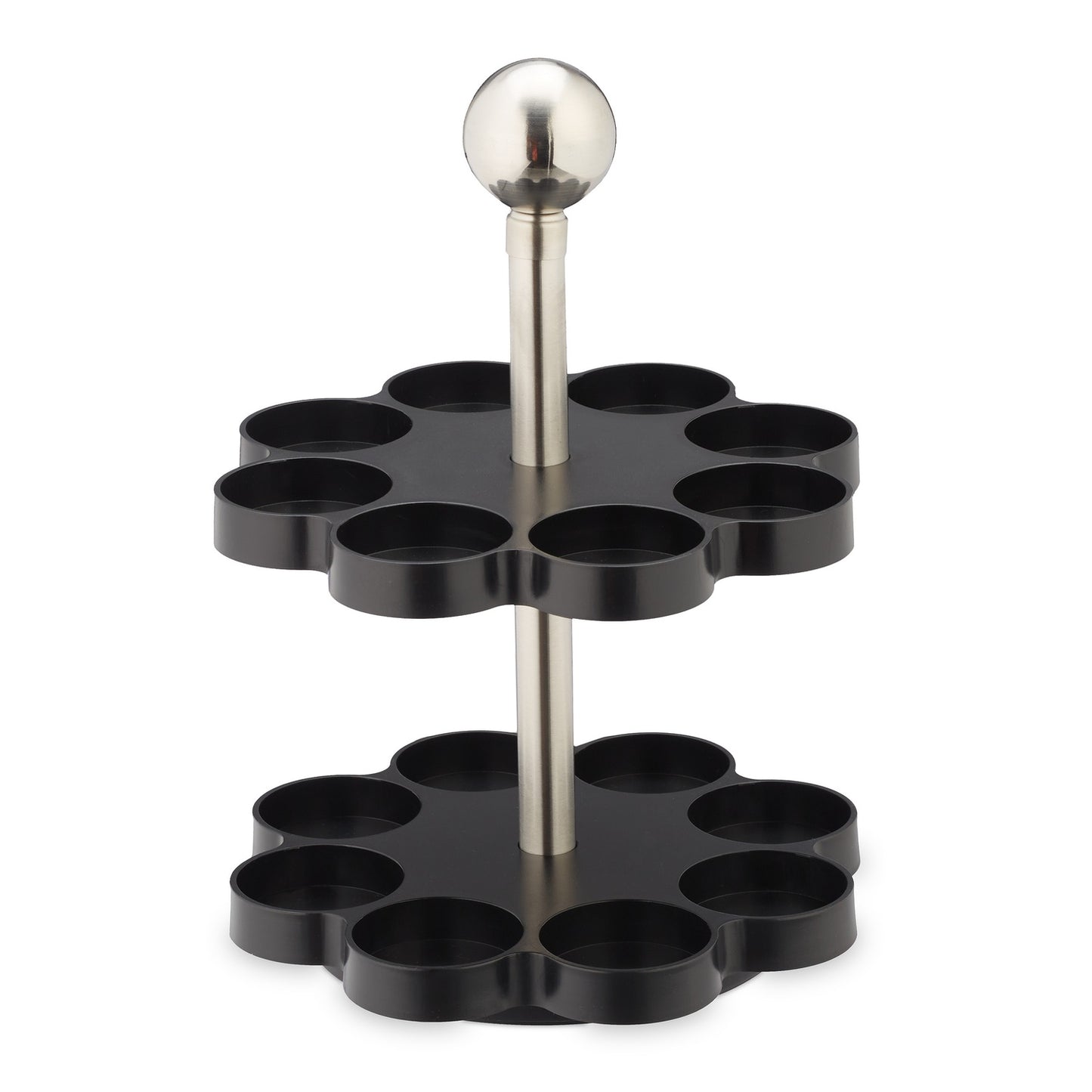 Rotating spice carousel with 16 jars