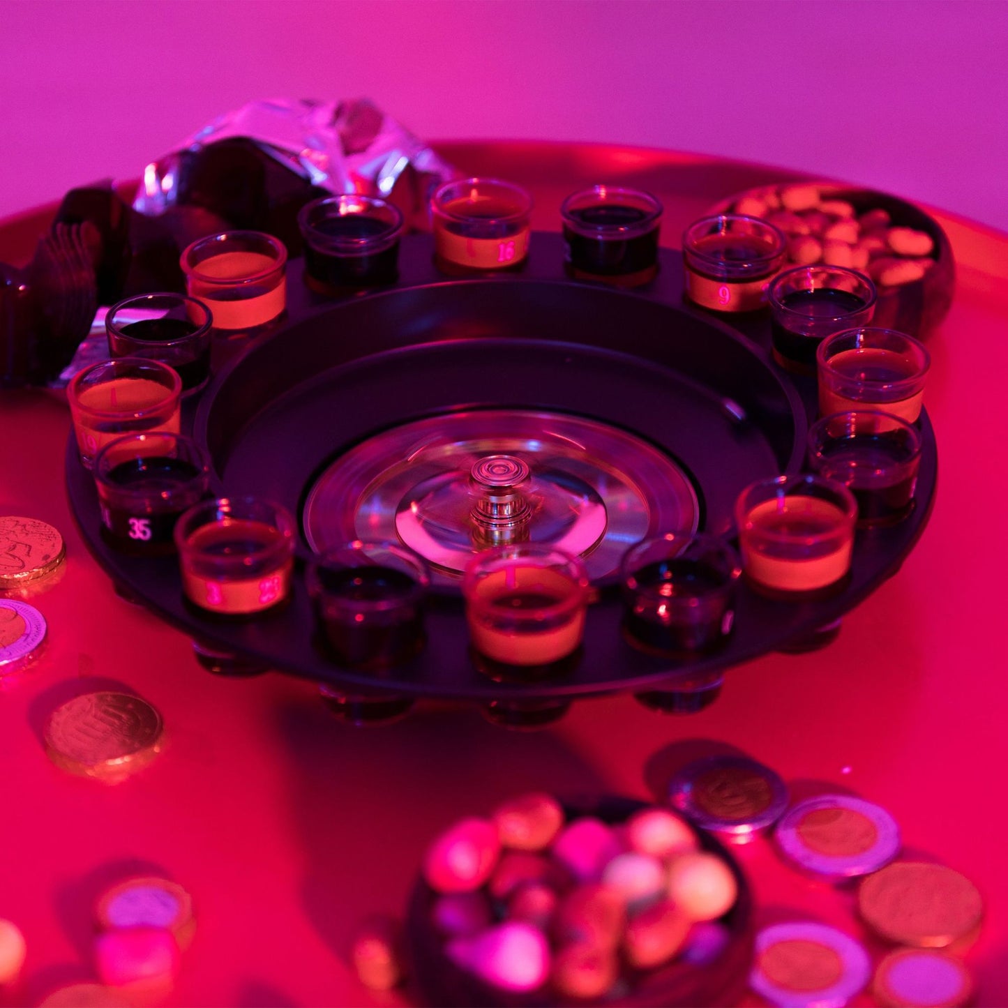 Roulette drinking game
