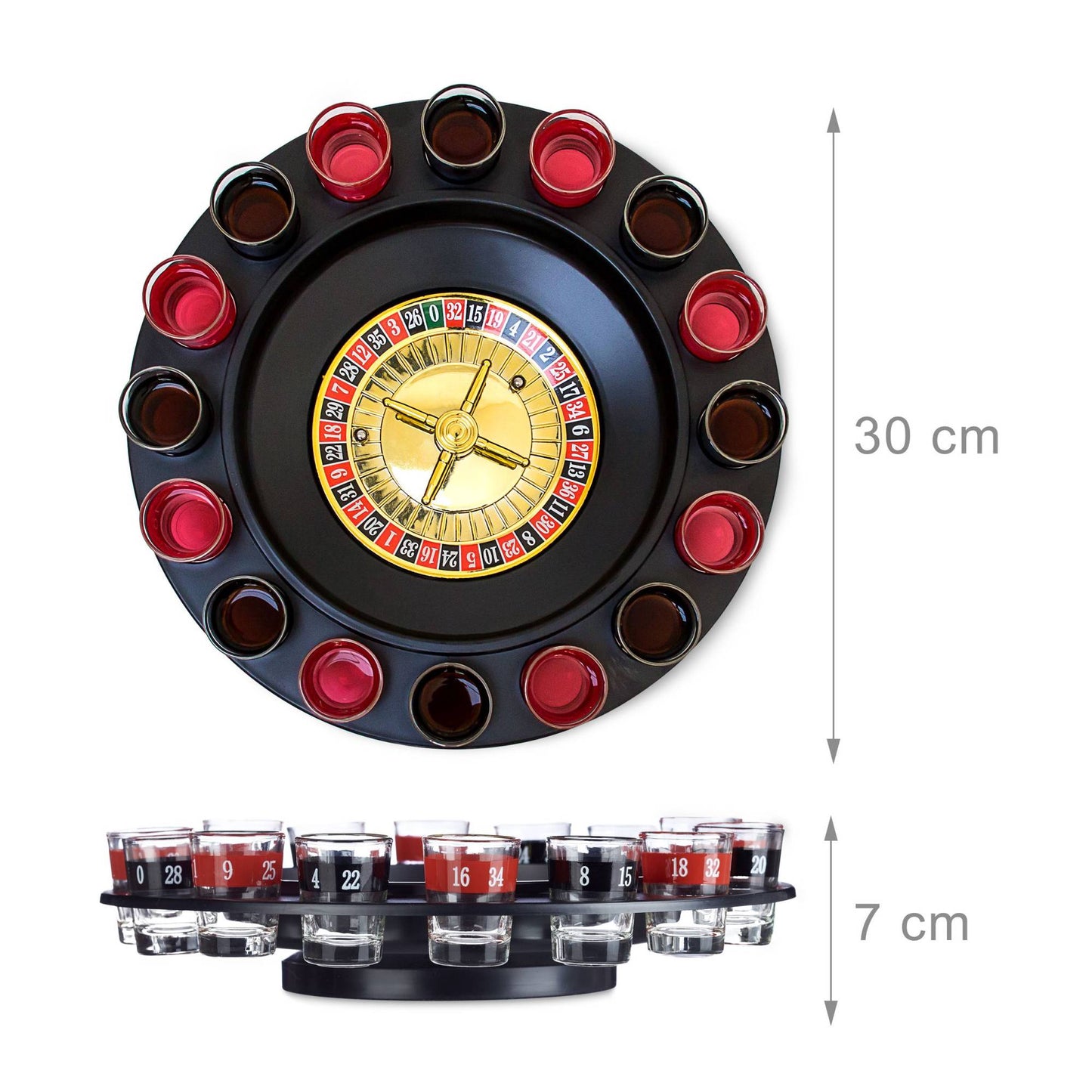 Roulette drinking game