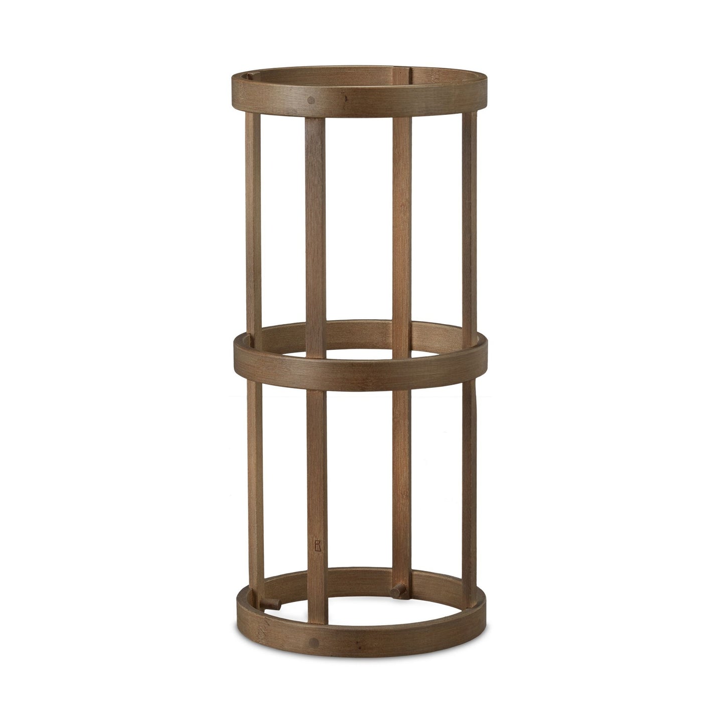 Round Bamboo Umbrella Stand