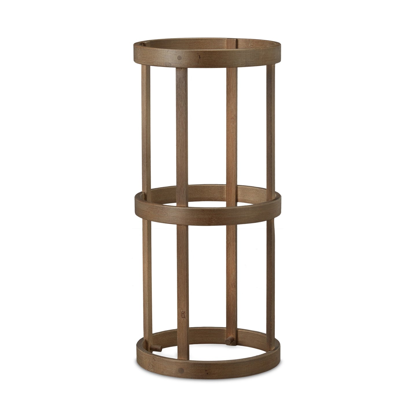 Round Bamboo Umbrella Stand