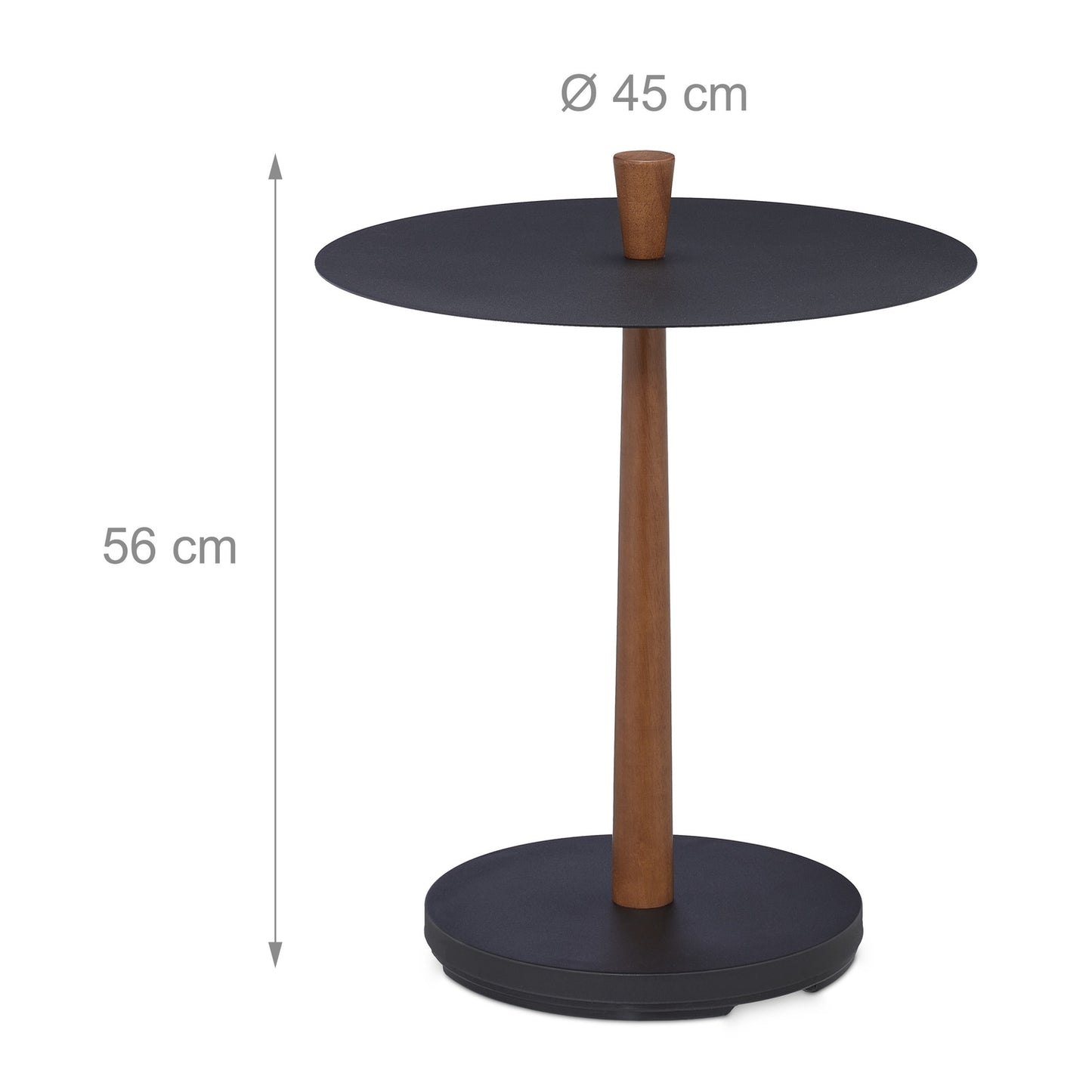 Round Coffee Table in Industrial Design