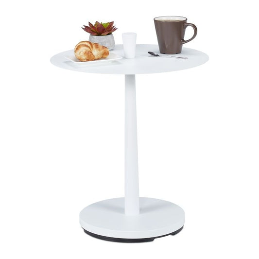 Round Coffee Table in White