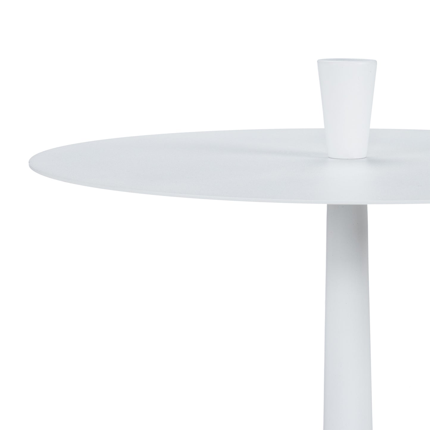 Round Coffee Table in White