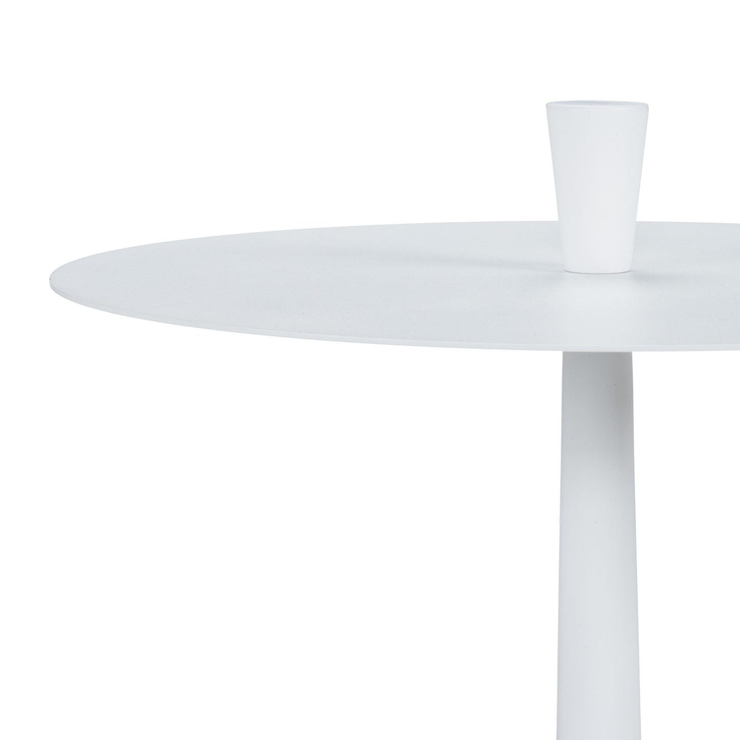 Round Coffee Table in White