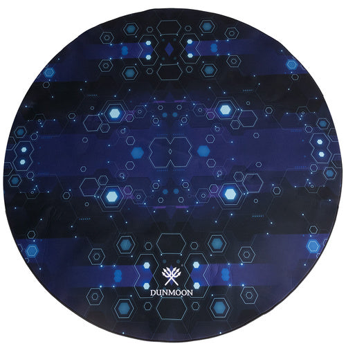 Round Gaming Chair Mat – Under-Desk Floor Protector