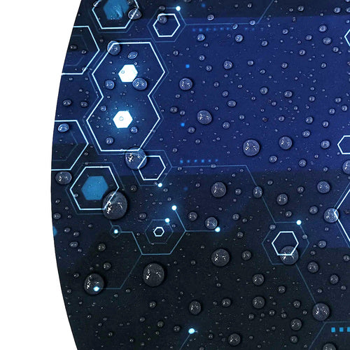 Round Gaming Chair Mat – Under-Desk Floor Protector