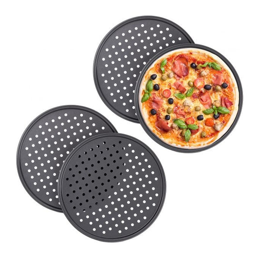 Round Pizza Tray Set Of 4