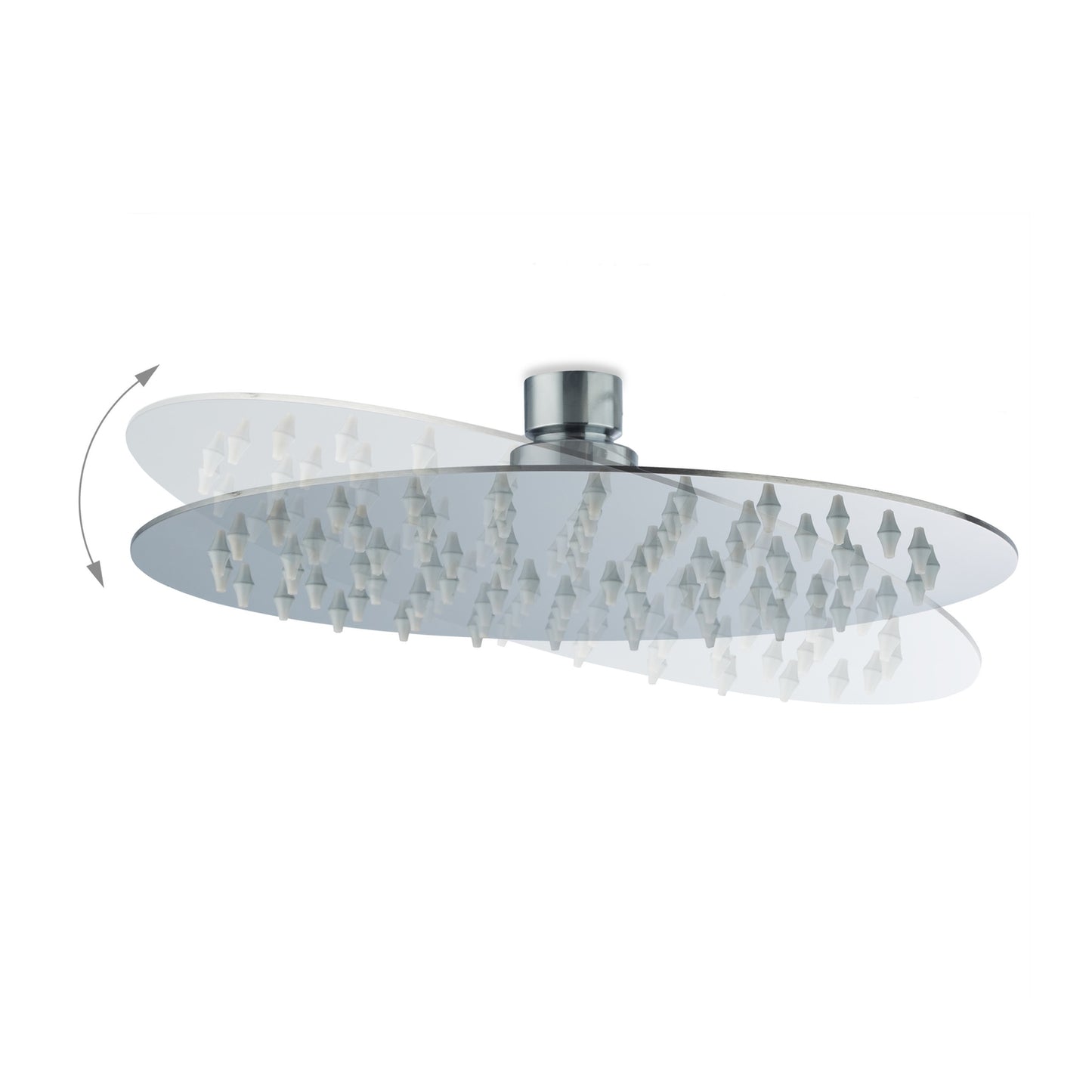 Round Rainfall Shower Head